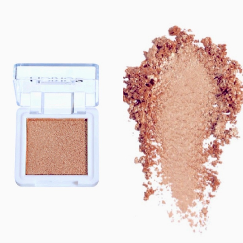 SORICH Medium Bronze Gold Highlighter Powder Compact Eyeshadow Shimmer Bronzer